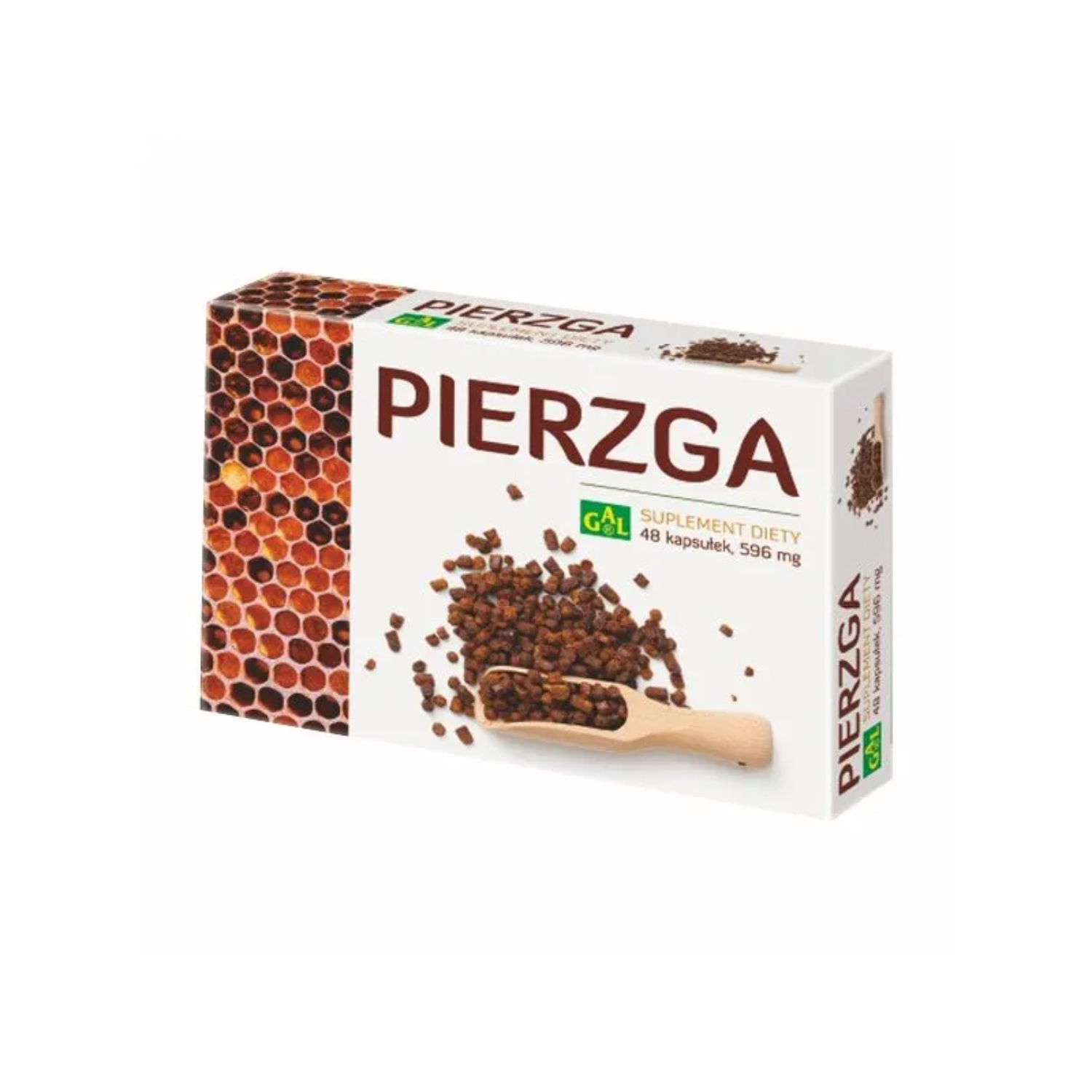 Gal pierzga, 48 kapsułek
