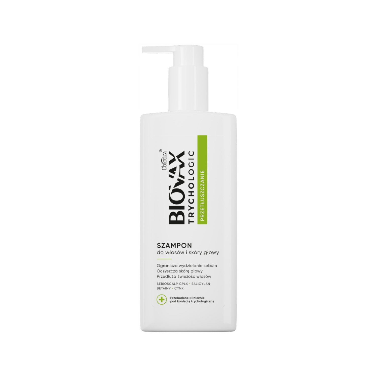 Biovax - trychologic przetłuszczanie, szampon do włosów i skóry głowy, 200 ml