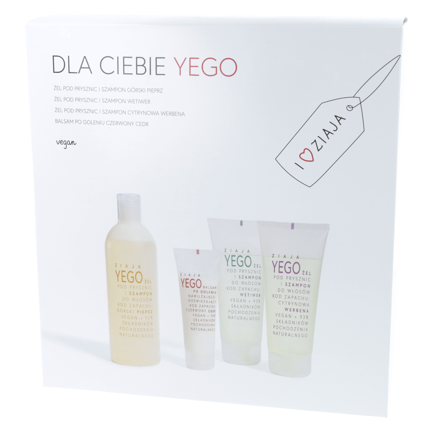 Ziaja - zestaw yego, 1 zestaw