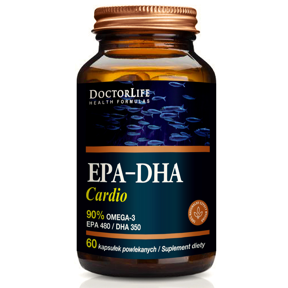 Doctor life epa-dha cardio, 60 kapsułek