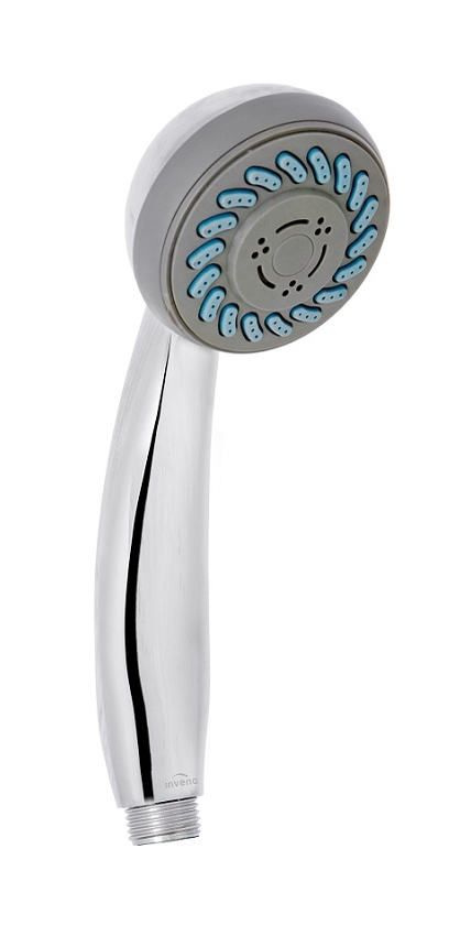 Invena Gracja słuchawka prysznicowa chrom/szary AS-15-001