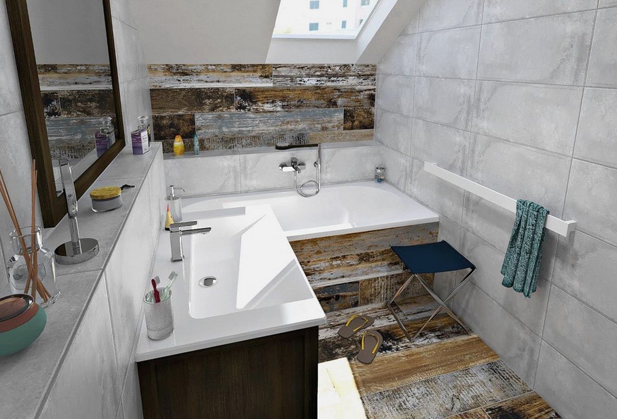 Sapho Patron drążek na ręcznik 100 cm biały PX047