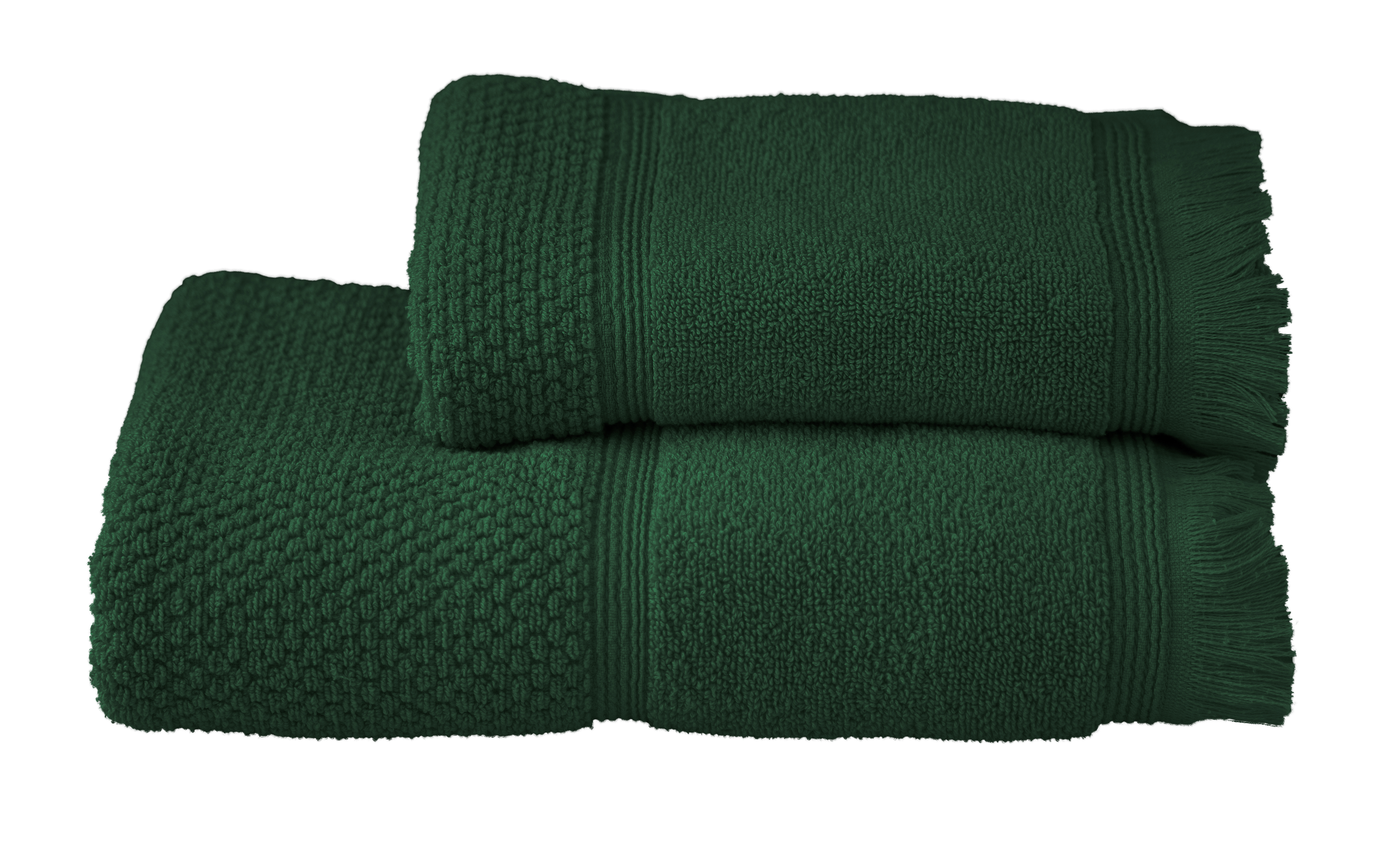 Texpol Santorini ręcznik 140x70 cm bawełniany zielony 11626