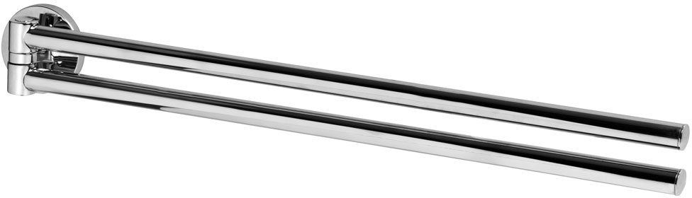 Bisk Chroma wieszak 48 cm dwuramienny chrom 01420