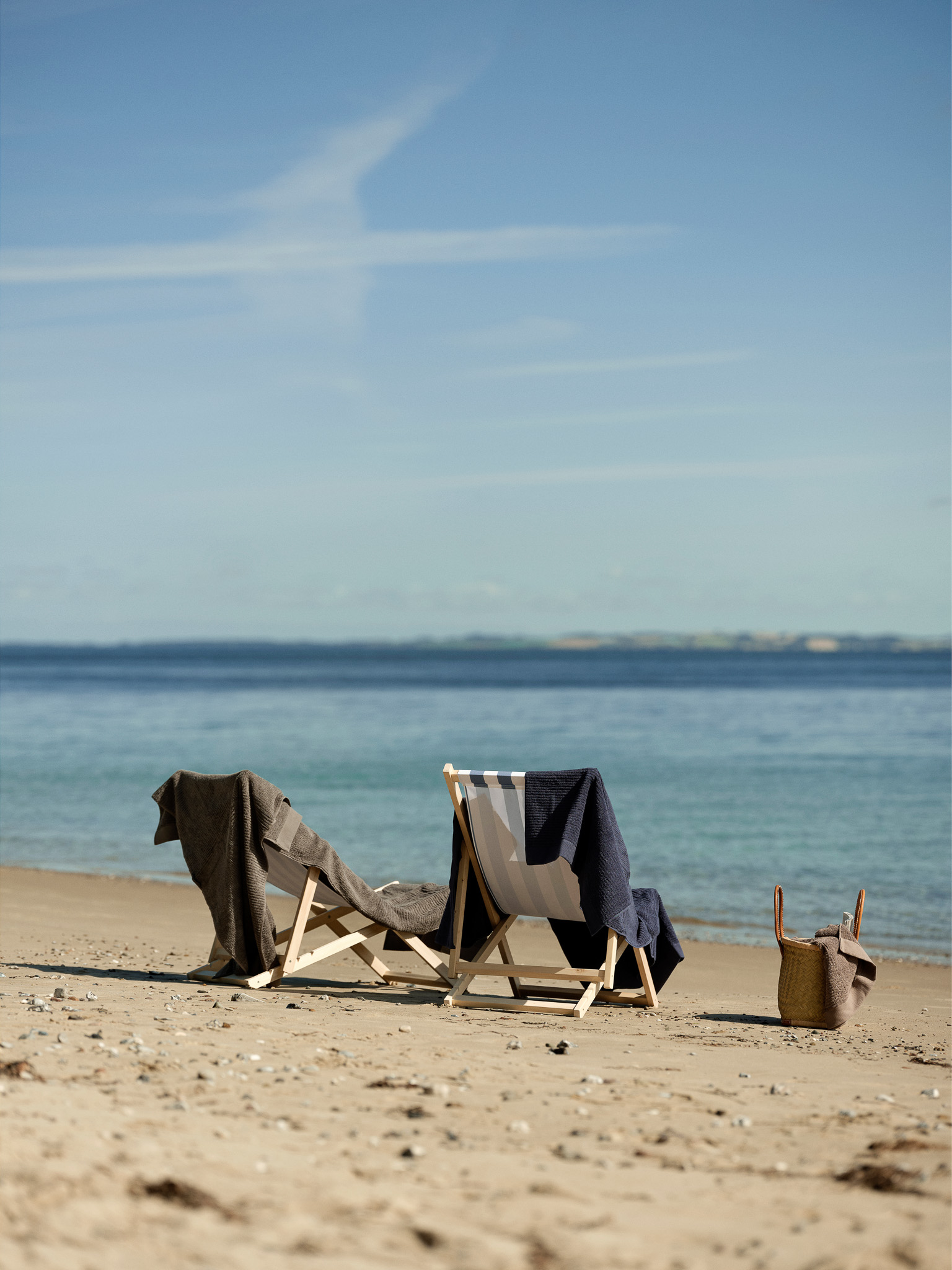 Zone Denmark Classic ręcznik 140x70 cm bawełniany beżowy 26442