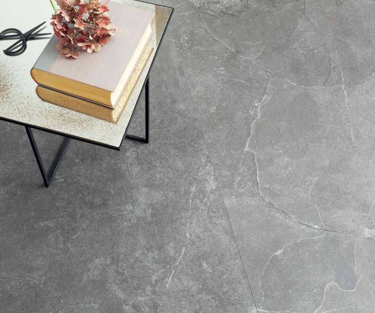 Tubądzin Grand Cave płytka ścienno-podłogowa 119,8x59,8 cm szara