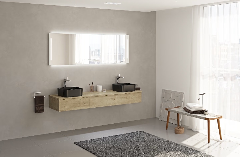 Kronenbach Krona 2.0 bateria umywalkowa stojąca chrom 62213121214KB