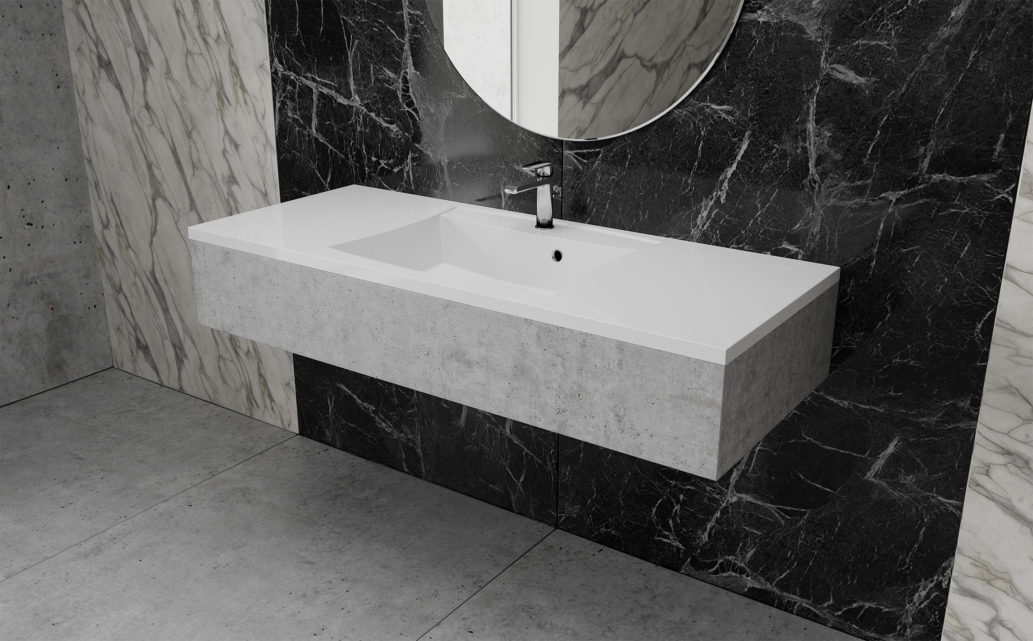 Vayer Norma umywalka 81,2x50 cm wpuszczana biała 081.050.011.3-1.0.1.X.X