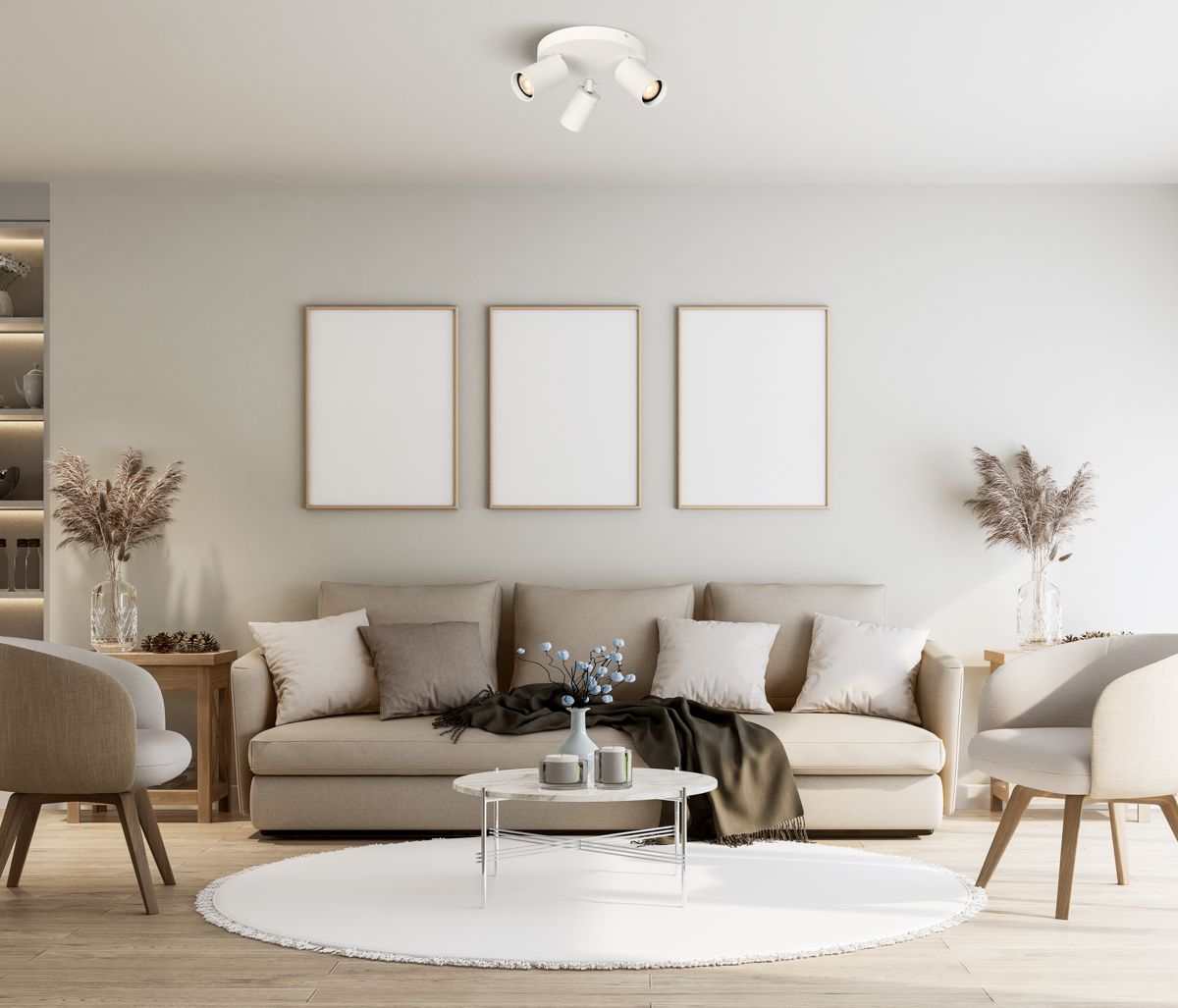 Italux Nesto lampa podsufitowa 3x10 W biała SPL-23436-3R-WH