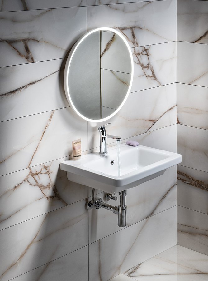 Sapho City umywalka 60x45 cm meblowa prostokątna biała KE060