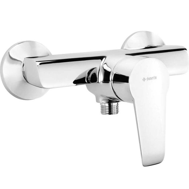 DEANTE Bateria prysznicowa ścienna CORIO z głowicą ECO chrom BFCE040M