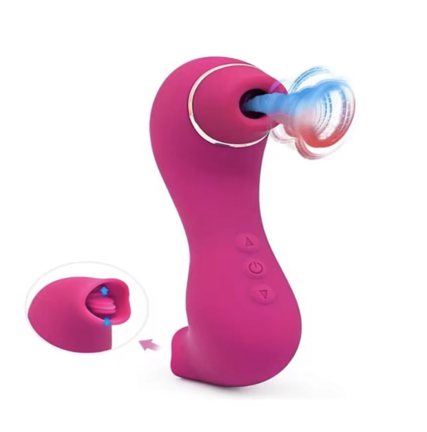 Dwustronny wibrator łechtaczkowy 096