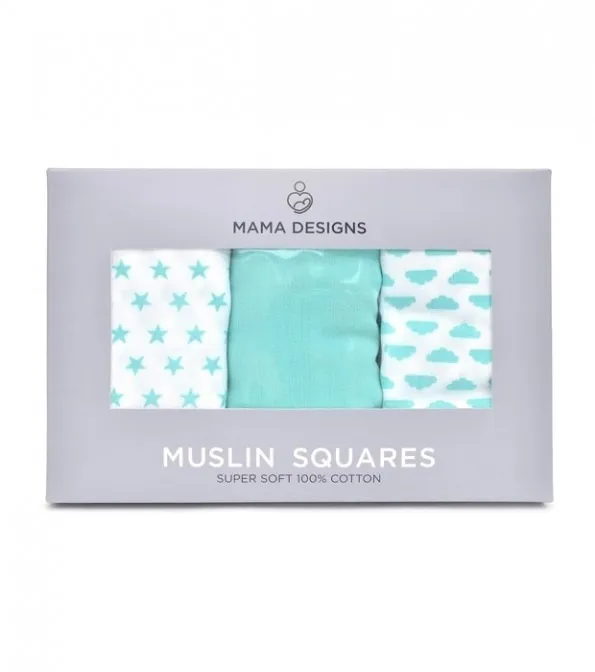 Mama Designs Otulacz Muślinowy 3szt