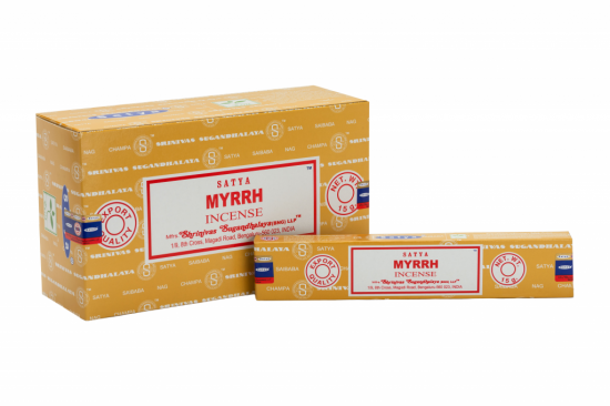 Kadzidełka SATYA Myrrh (mirra) - 15g