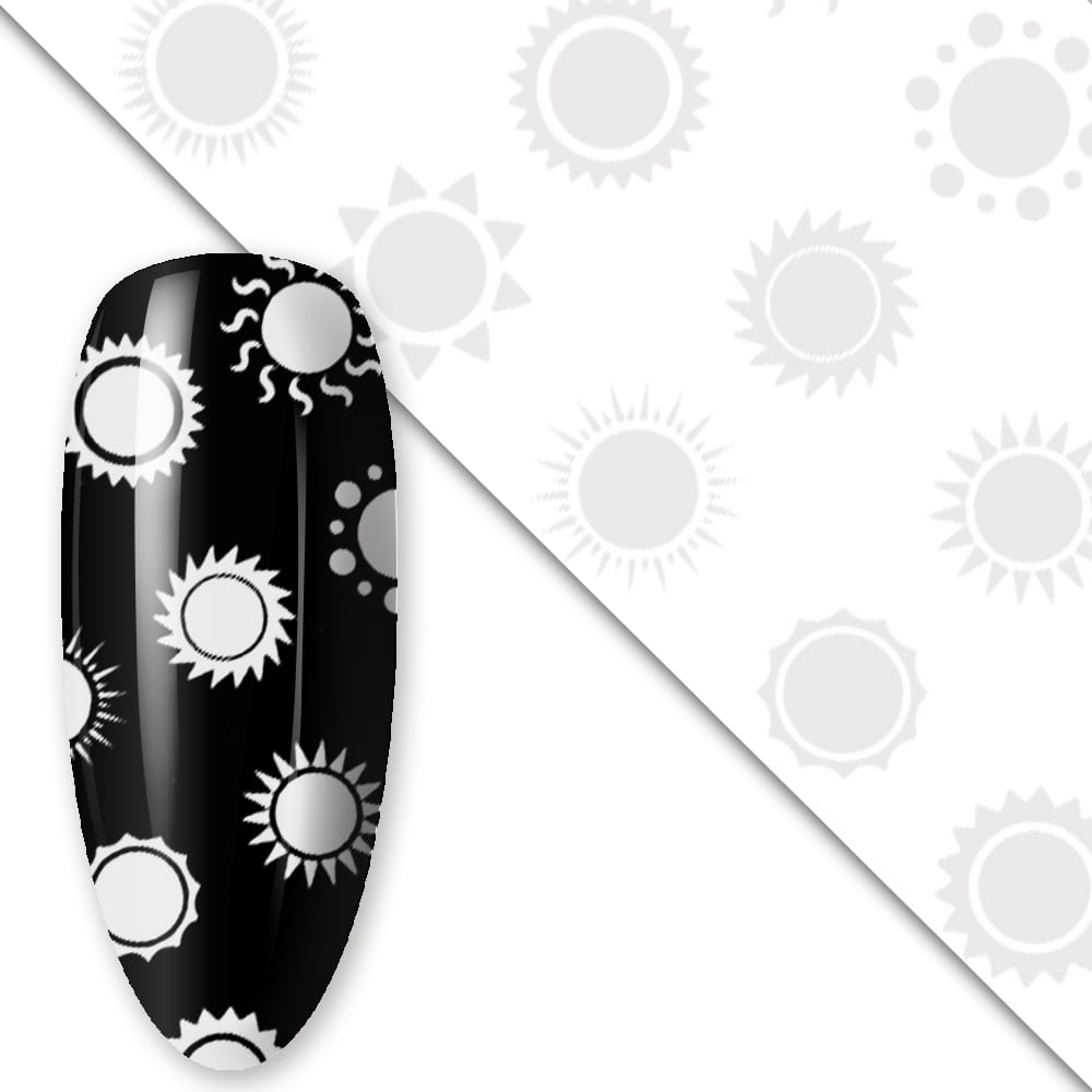 Folia transferowa White Collection 100 cm Nr 1