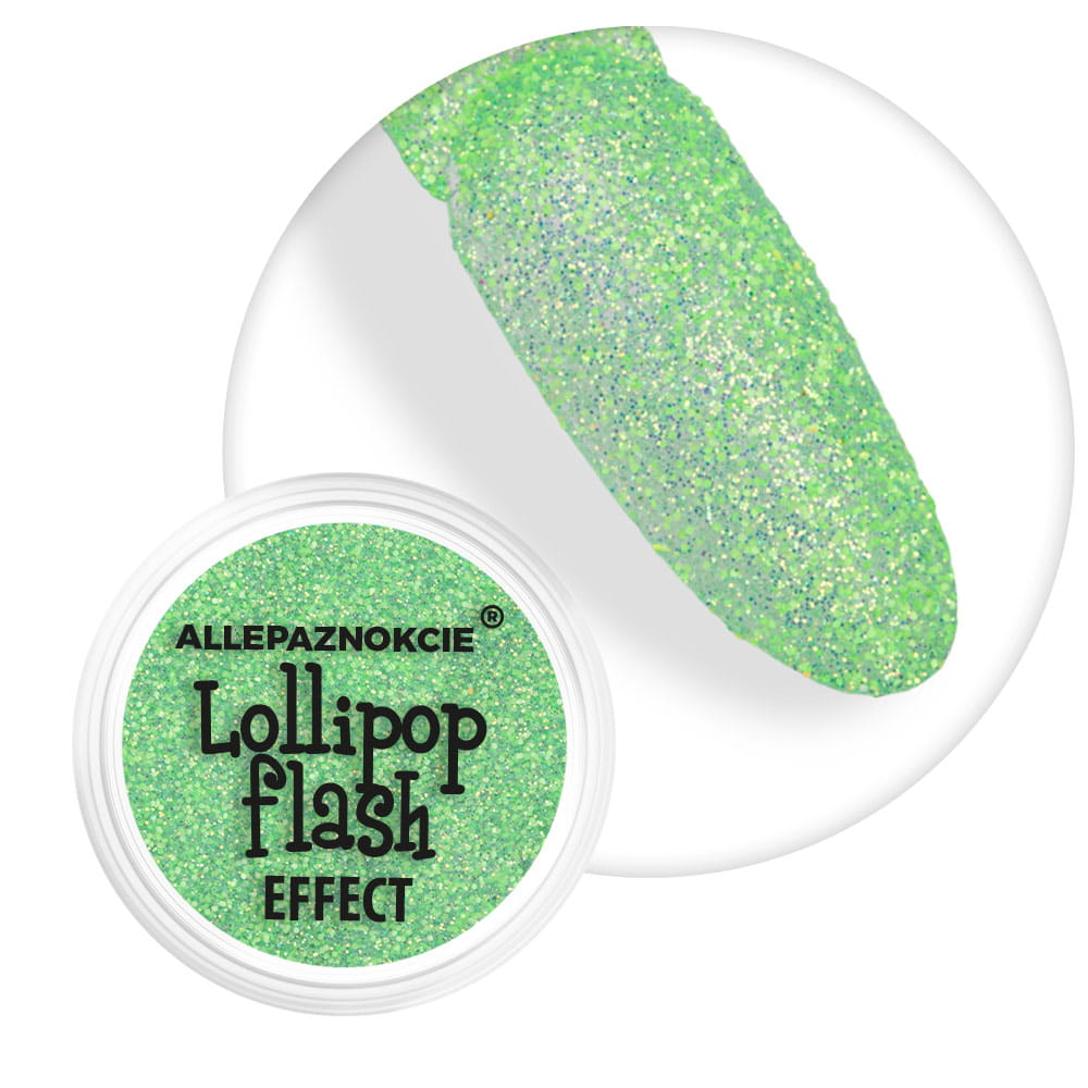 Pyłek do paznokci Lollipop Flash Allepaznokcie 3 ml Nr 06