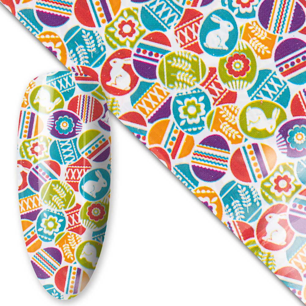 Folia transferowa wielkanocna 100 cm Nr 9