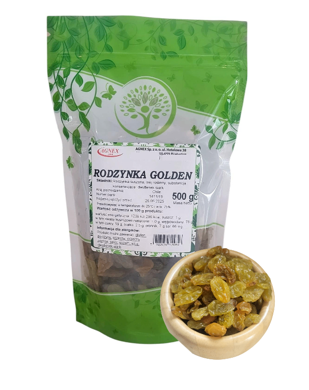 Rodzynka GOLDEN 500g