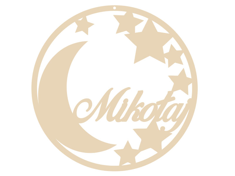 Obręcz koło do łapacza snów, makramy Narodziny Chłopca z imieniem 20cm