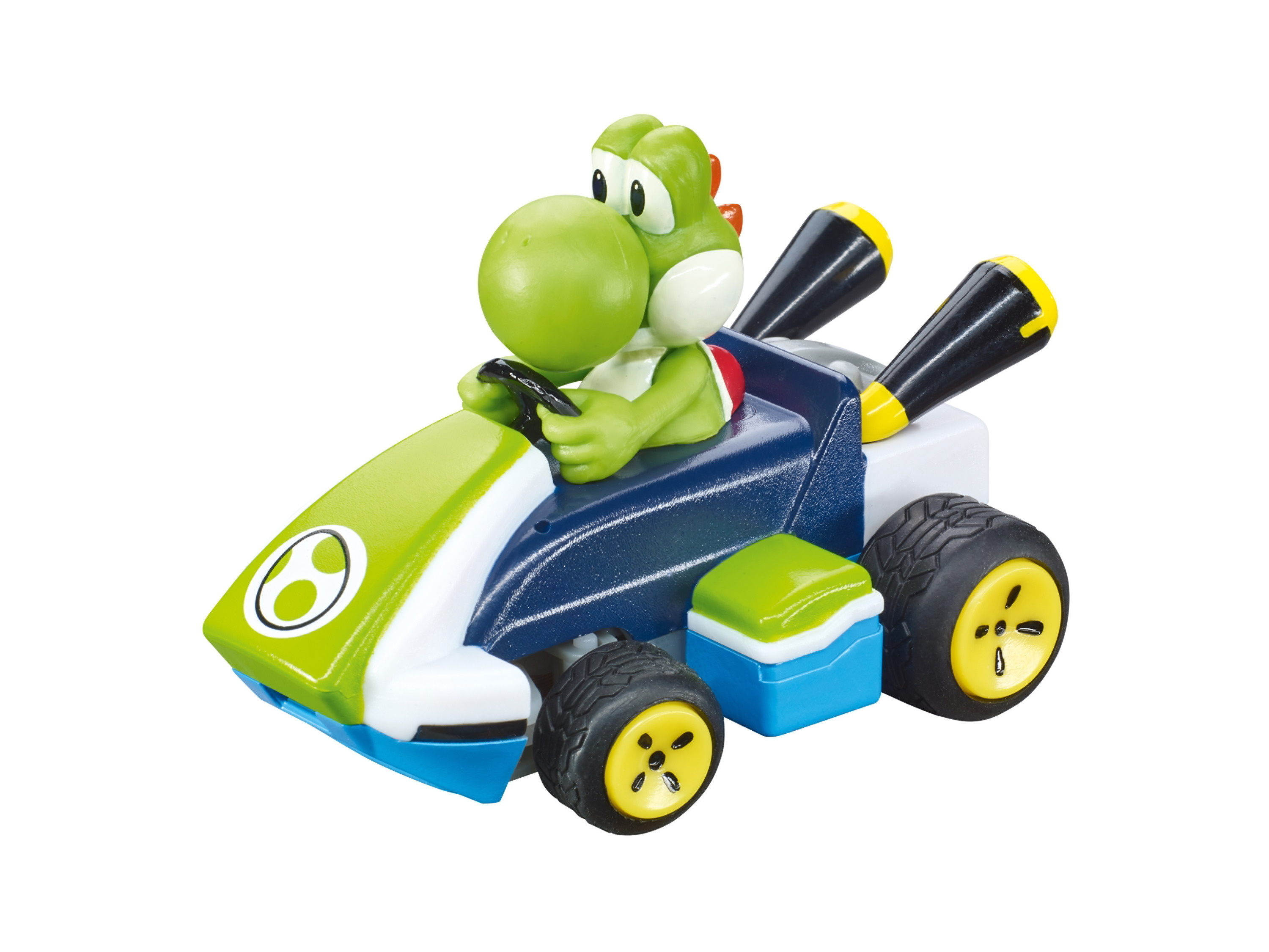 Carrera Mario Kart Mini RC, z prędkością do 5 km/h Wzór Yoshi