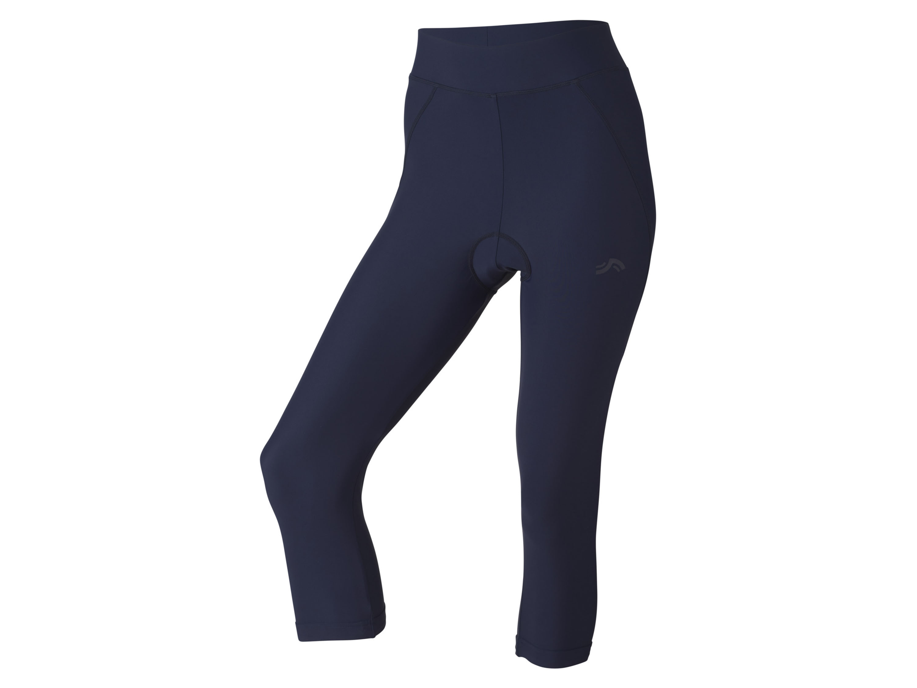 Crivit Kolarki funkcyjne damskie 3/4 / krótkie Niebieski, S36/38