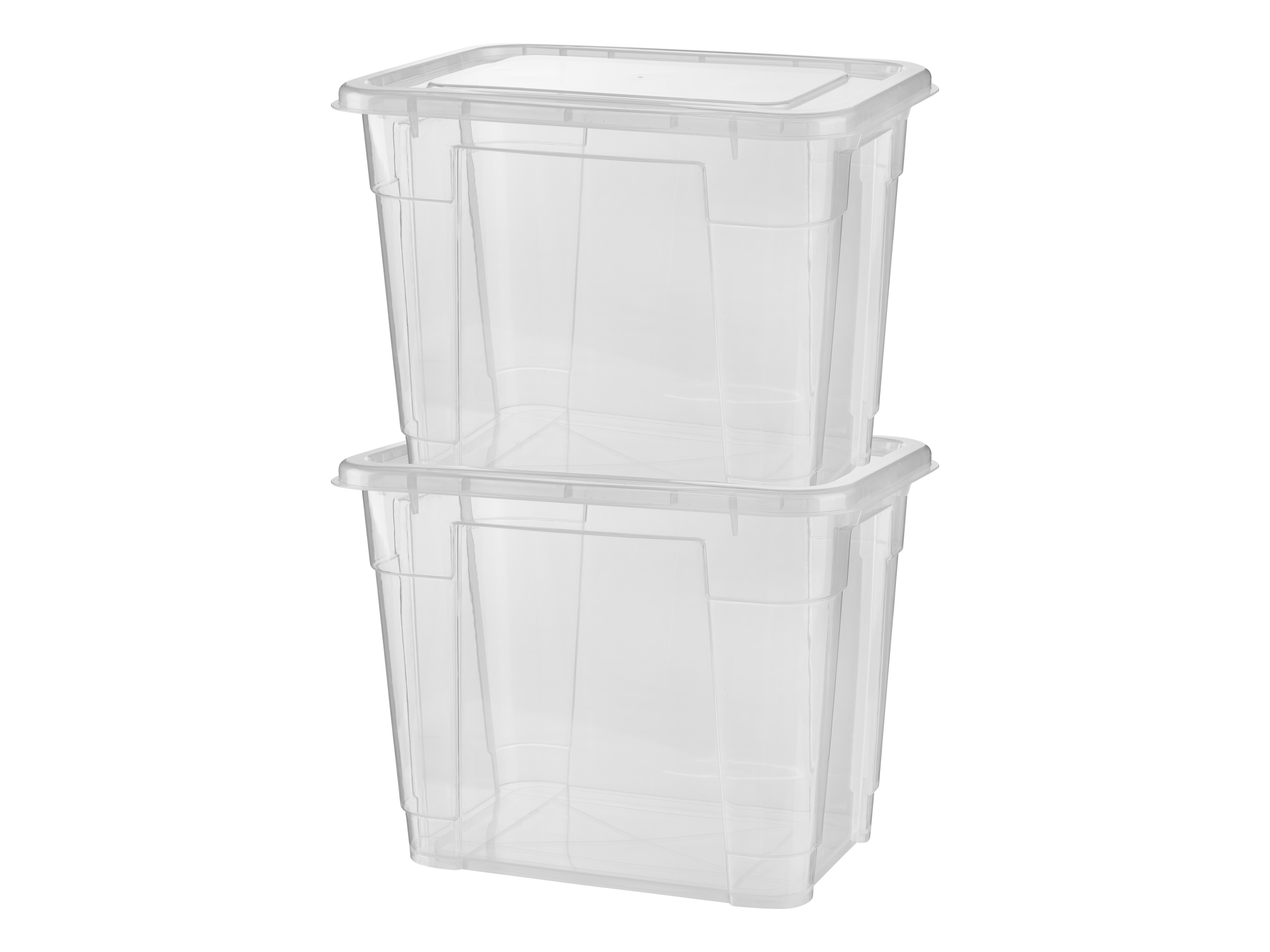 W5 Zestaw 2 pojemników z pokrywkami, 20 l