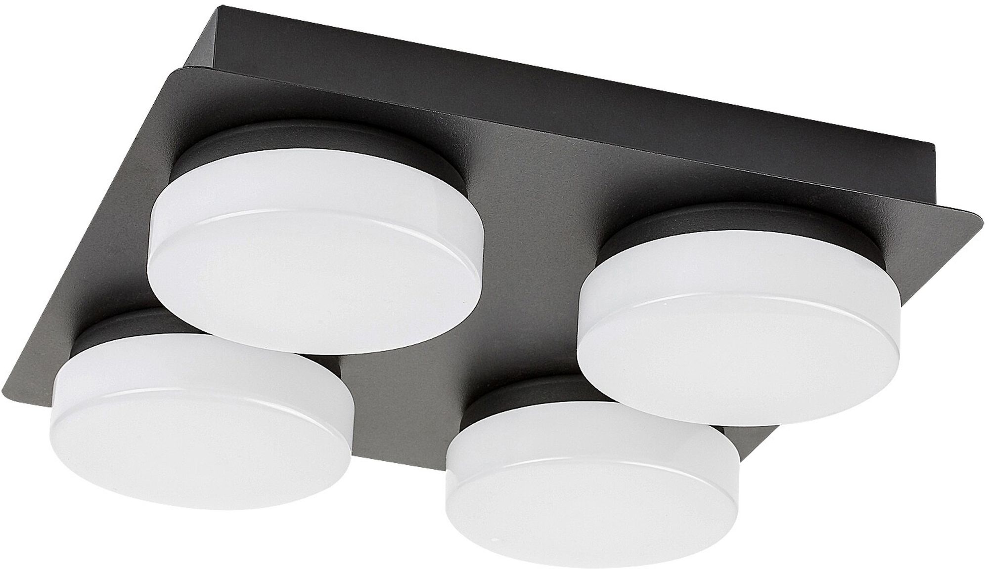 Darmowa Dostawa - Lampa podsufitowa 4x21 W czarny Rabalux Attichus 75004