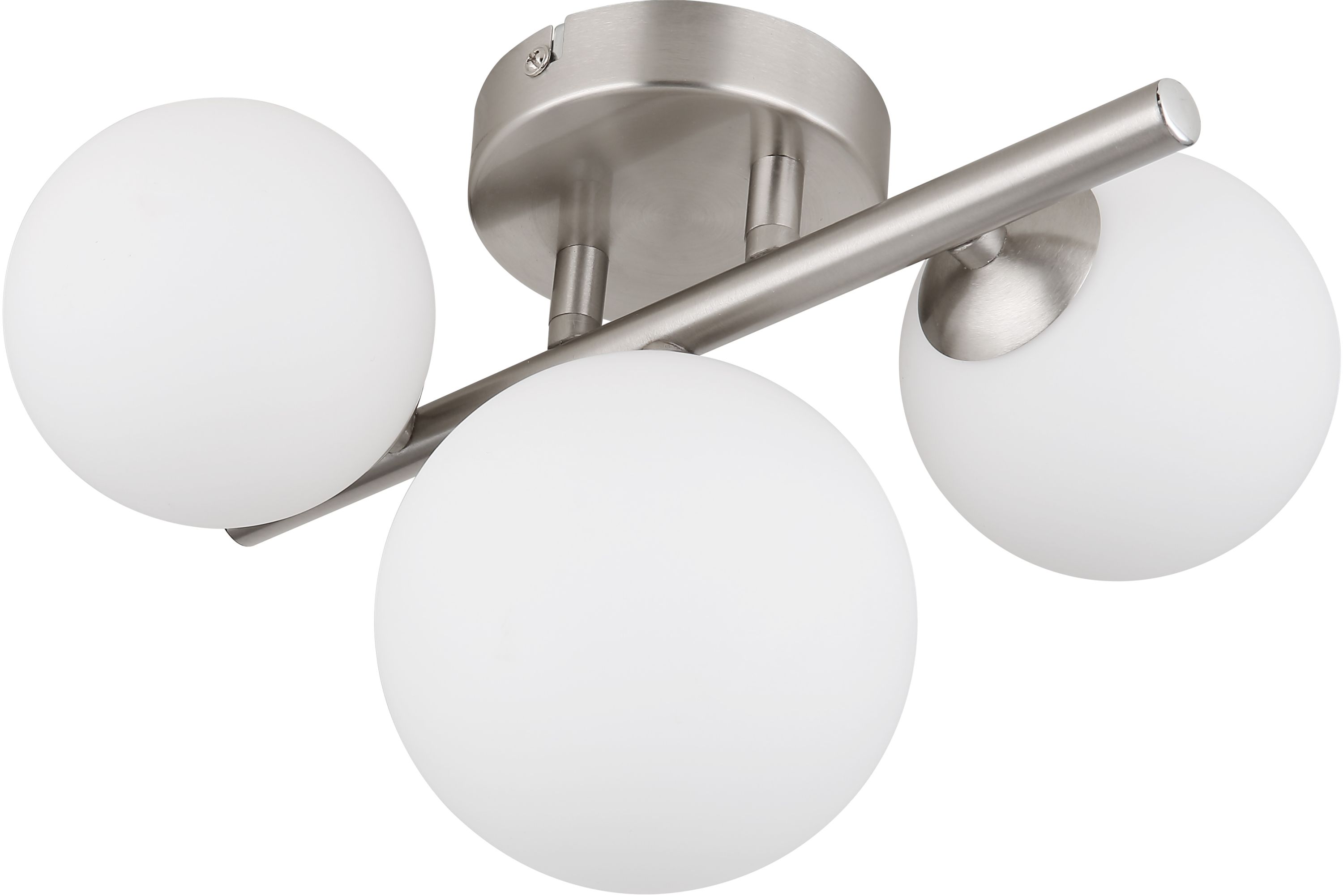 Darmowa Dostawa - Kinkiet 3x3.5 W biały-nikiel Globo Lighting Riha 561403W