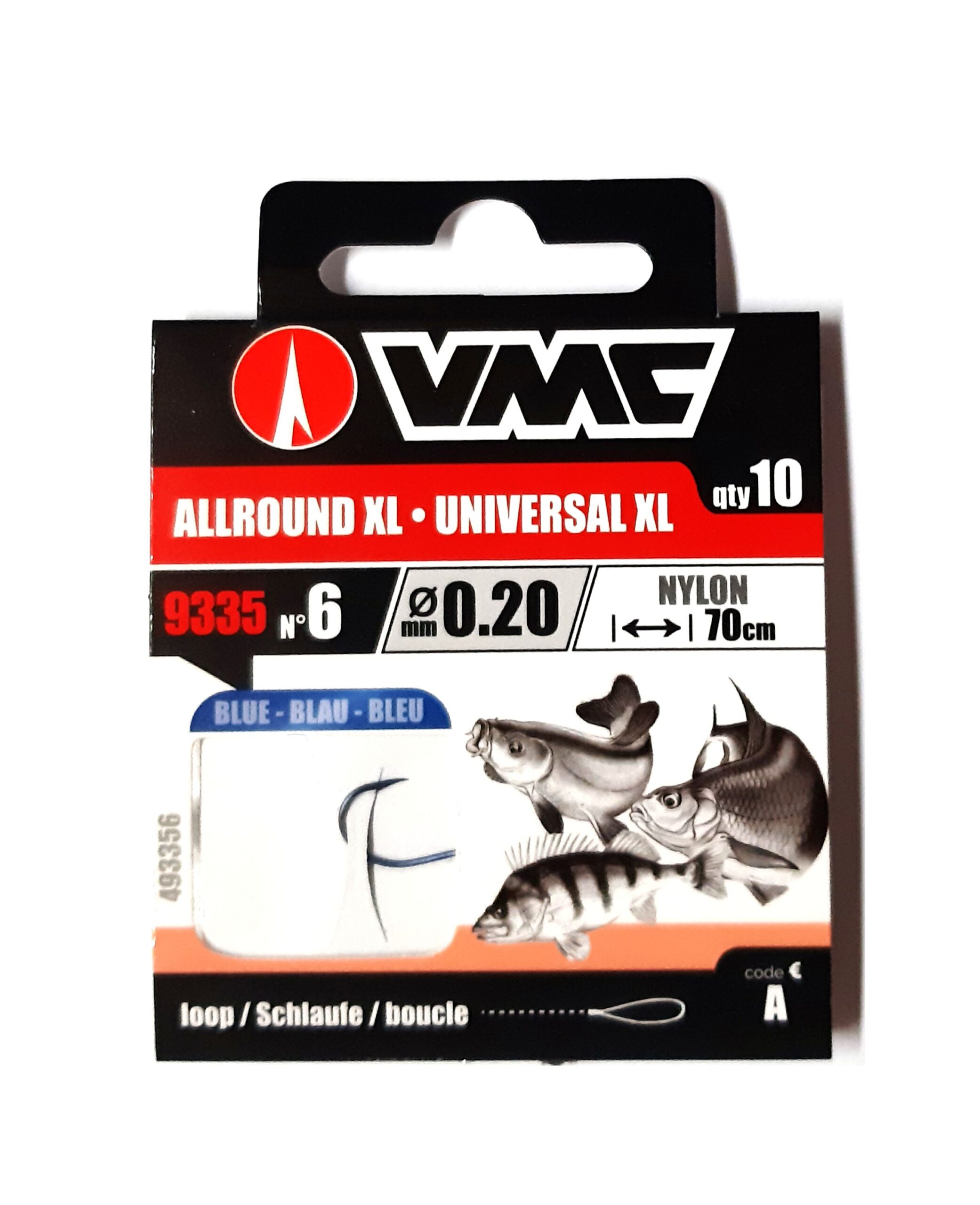 VMC Przypony Allround Uniwersalne Niebieskie Nr10