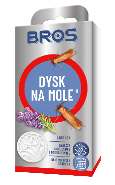 BROS DYSK NA MOLE ZAPACH LAWENDOWY 1szt - Petrostar