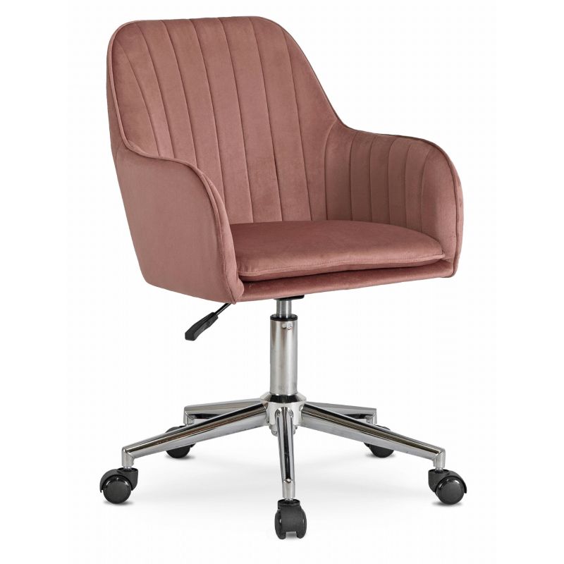 Fotel Obrotowy Tom Mebel Elite Młodzieżowy Różowy 1 szt