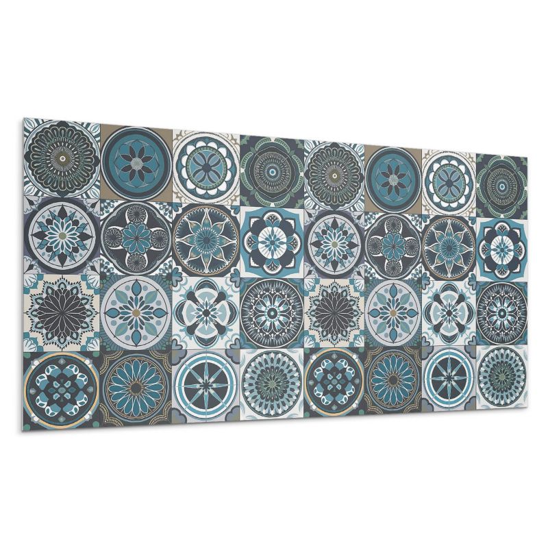 Panel samoprzylepny Wallfluent 120x60 cm Kratkowe mozaiki w stylu 1 szt.