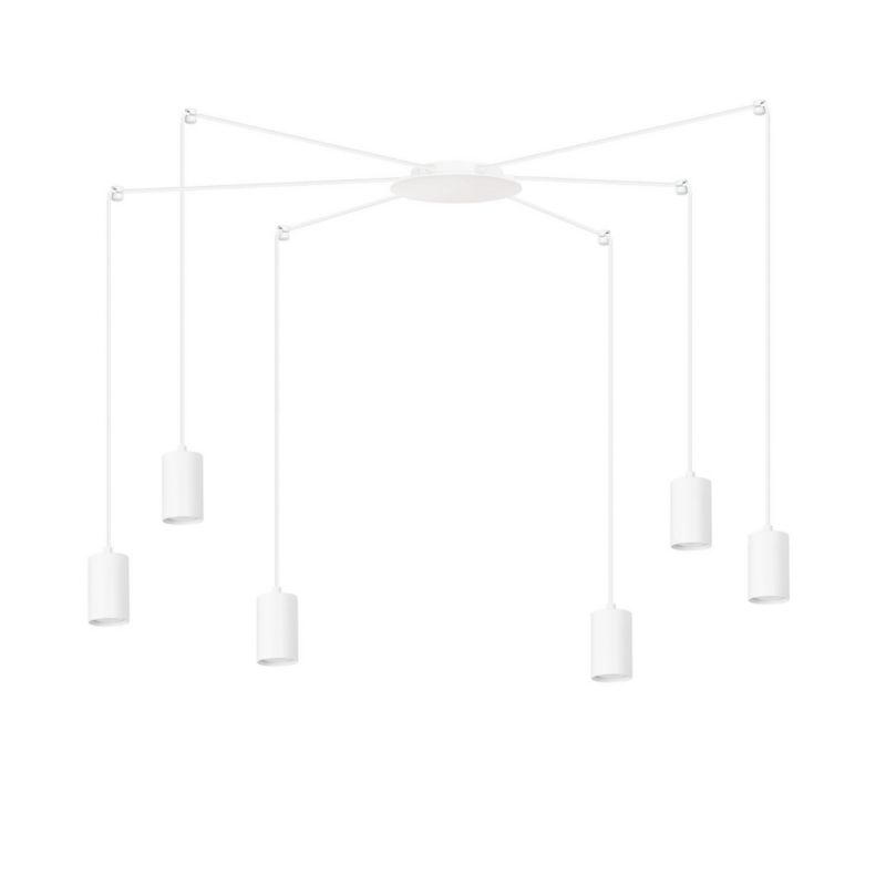 Żyrandol Emibig Traker biały wym: 300 x 300 cm 6xGU10 x 10W 1 szt.