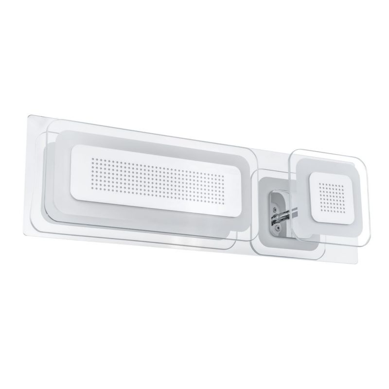 Kinkiet Italux Presta chromowany biały-przezroczysty styl nowoczesny LED 20W 3000K 1860lm IP20 wym: 9,5 x 42 x 13 cm - 1 szt.