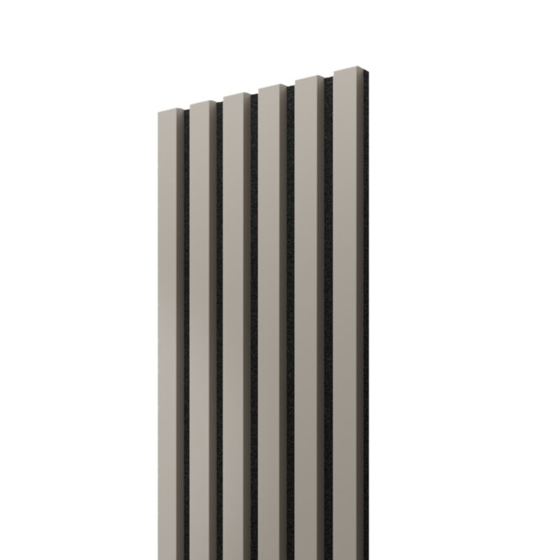 Lamele na czarnym filcu - piaskowy beż - LAMELE3D - 1 szt