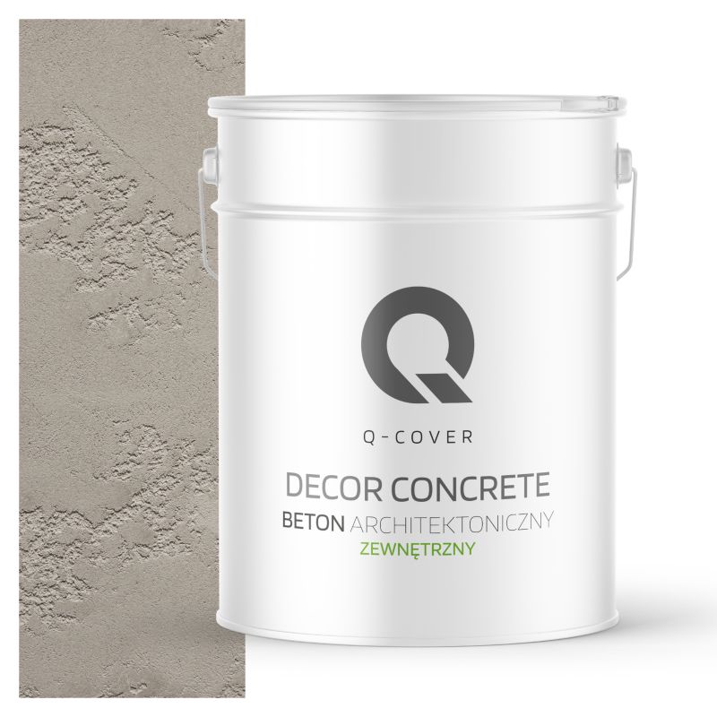Beton Architektoniczny Zewnętrzny Q-Cover Szary Jasny F264 15KG