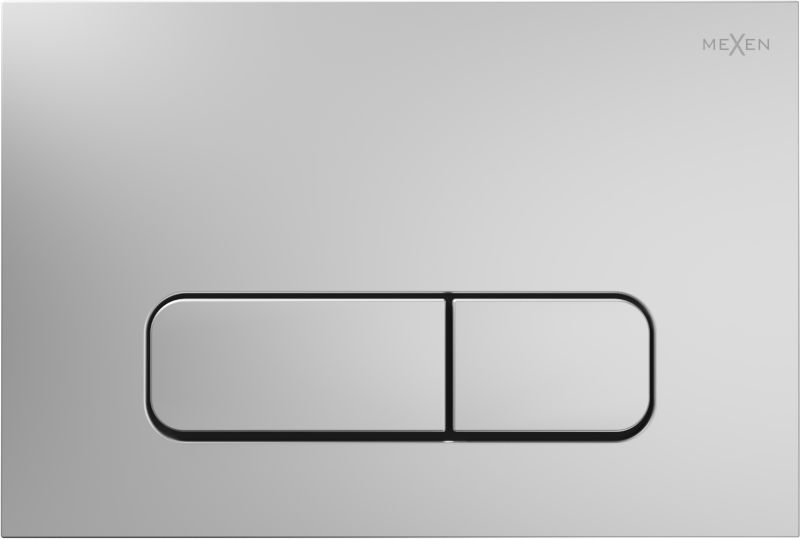 Przycisk spłukujący Mexen Fenix 02 chrom matowy 1 szt.