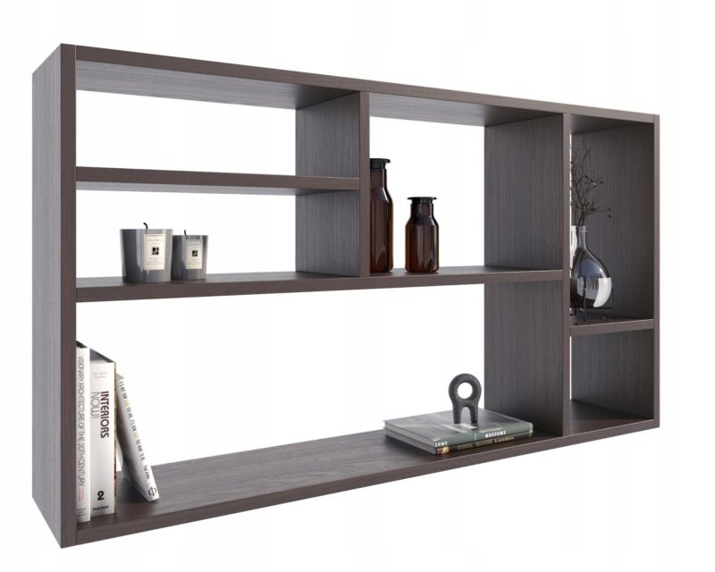 Półka Matkam wisząca MILANO regał Per wenge 1 szt.