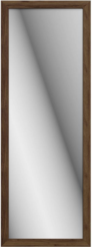 Lustro Styler Kiruna 47x127 cm Prostokątne Orzech MDF 1 szt.