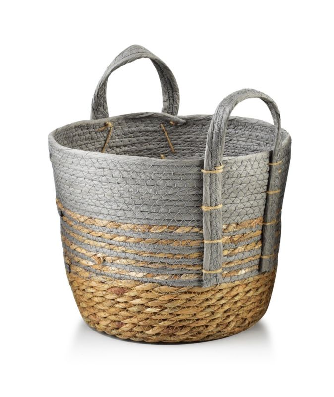 Kosz MONDEX BALI 28 x 28 x 23 cm szaro-beżowy 1 szt.