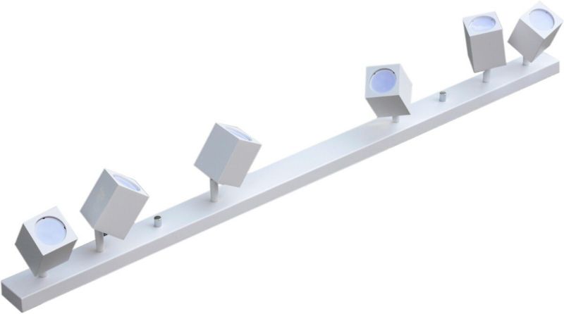 Lampa sufitowa wisząca IdeaLED Quantus 5332 biała 118 cm szerokości 6xGU10 x 40W 1 szt.