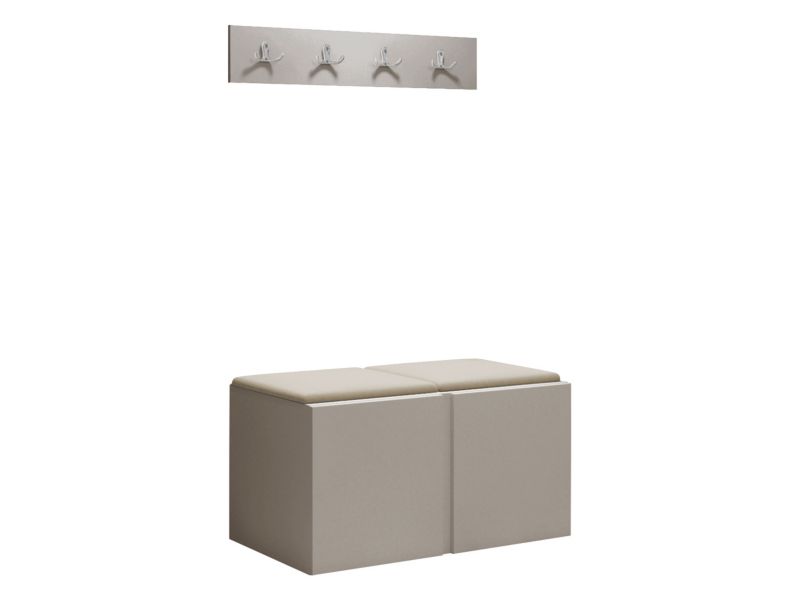 Garderoba MIRJAN 24 Orion VI kaszmir + beżowy 1 kpl.