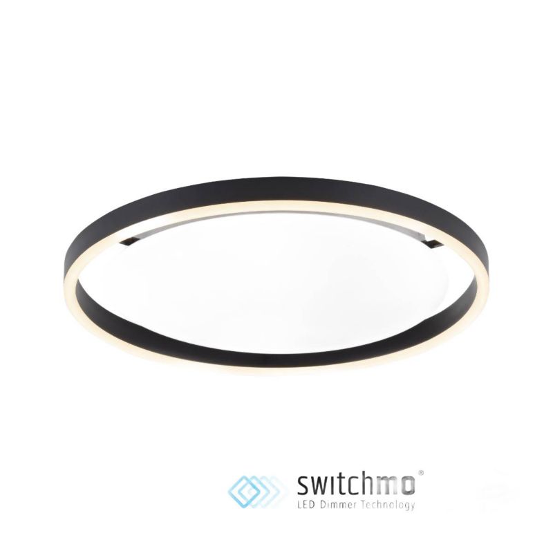 Plafon sufitowy nowoczesny Paul Neuhaus Ritus antracytowo-biały LED 20W 3000K 800lm IP20 wym: 5,3 x 39,3 x 39,3 cm metal - 1 szt.