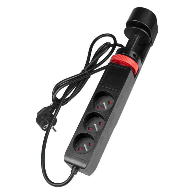 Listwa podblatowa DPM Solid 3 gniazda z uziemieniem +USB