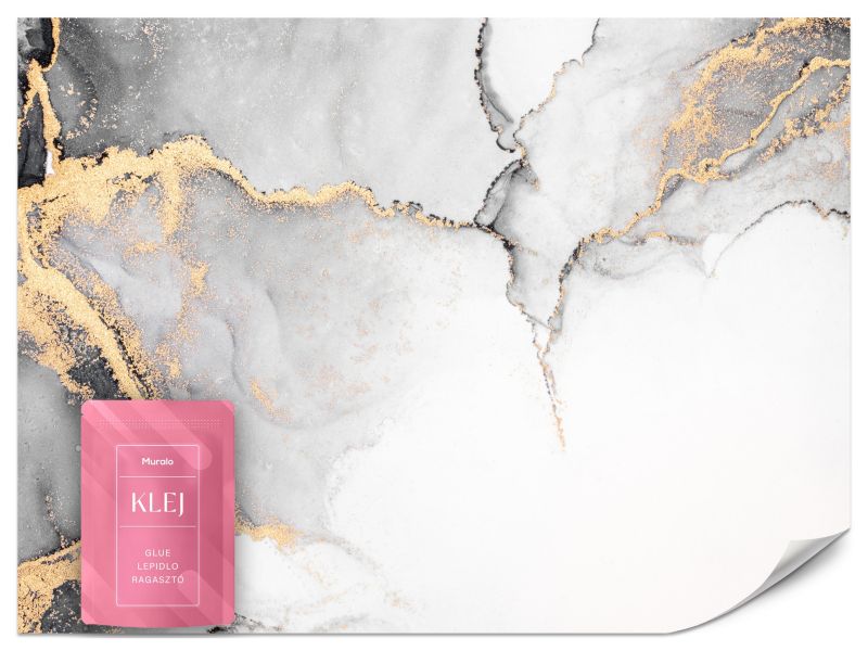 Fototapeta Muralo Szary Marmur 300x210 cm 1szt.