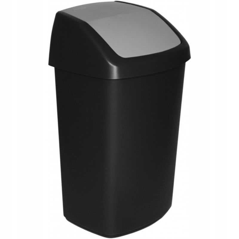 Kosz na śmieci Curver Swing Top czarny 50L 1 szt.