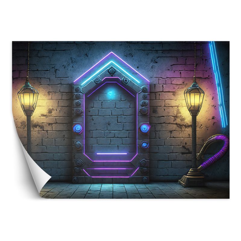 Fototapeta Feeby Portal Neon Abstrakcja 450x315 1 szt