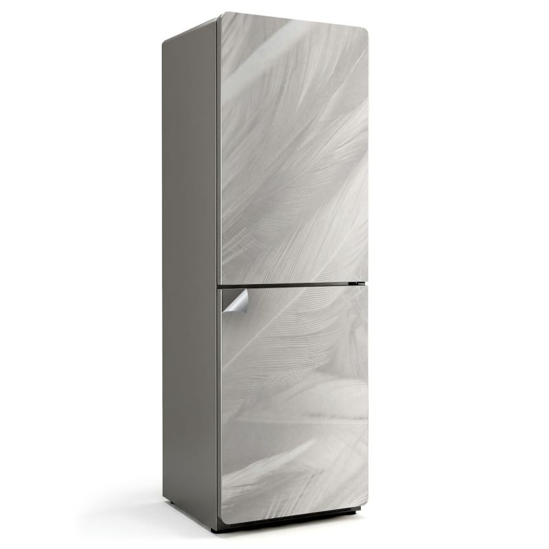 Folia Ozdobna Na Lodówkę Wallfluent 60x180 cm Delikatne pióra w ruchu 1 szt.