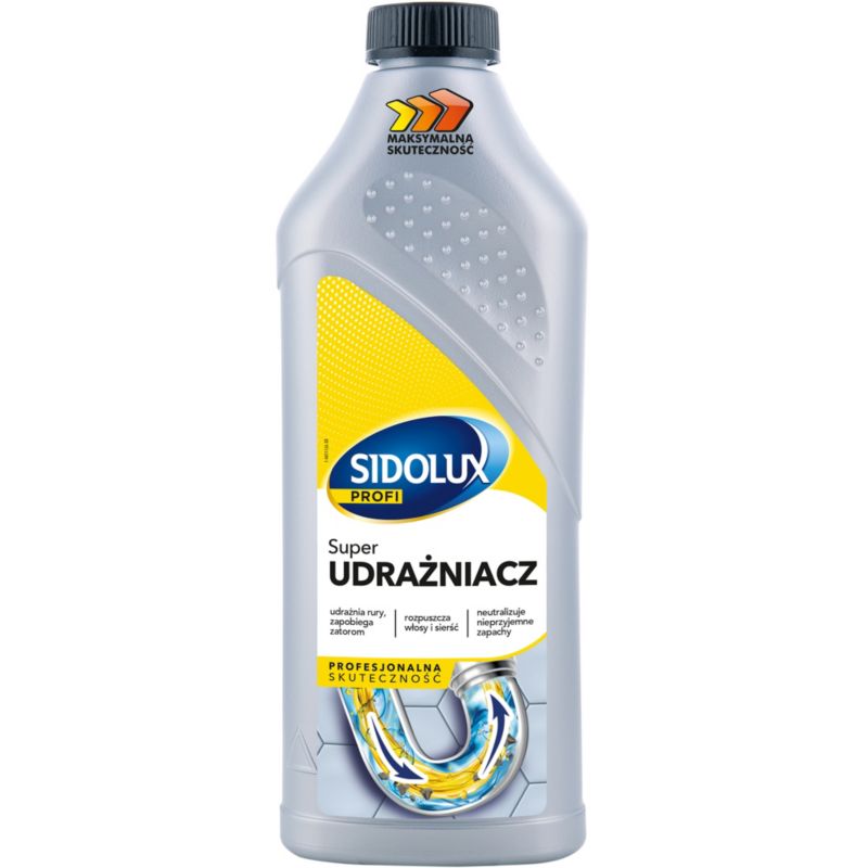 Udrażniacz do rur Sidolux Profi żel 1 l