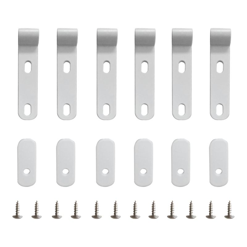 Mocowanie do wspornika GoodHome Rigga białe